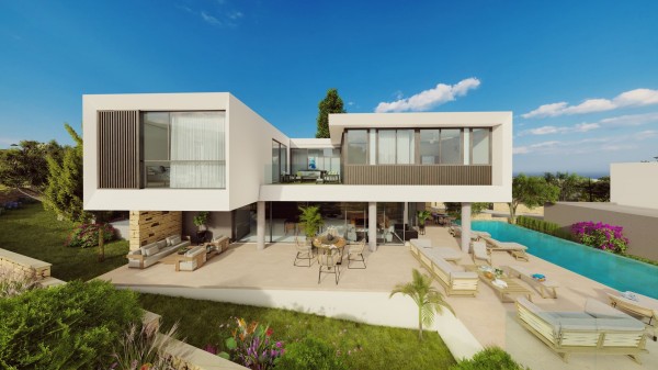 Luxury Homes Overlooking the Endless Blue 